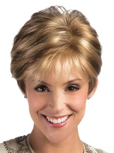 New Short Blonde Lace Front Wigs