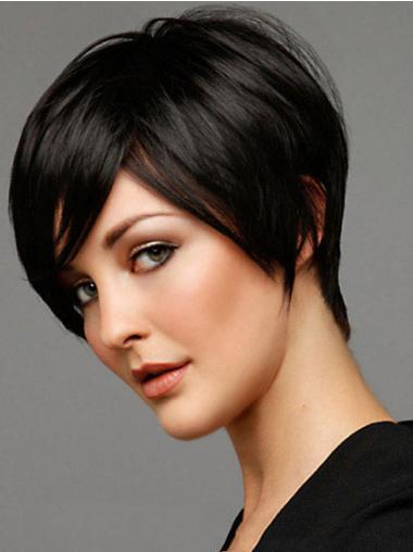 Remy Human Hair Short Wigs
